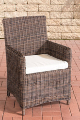 TPFGarden Stuhl Fonda / Sankt Marlo Cremeweiss 5mm